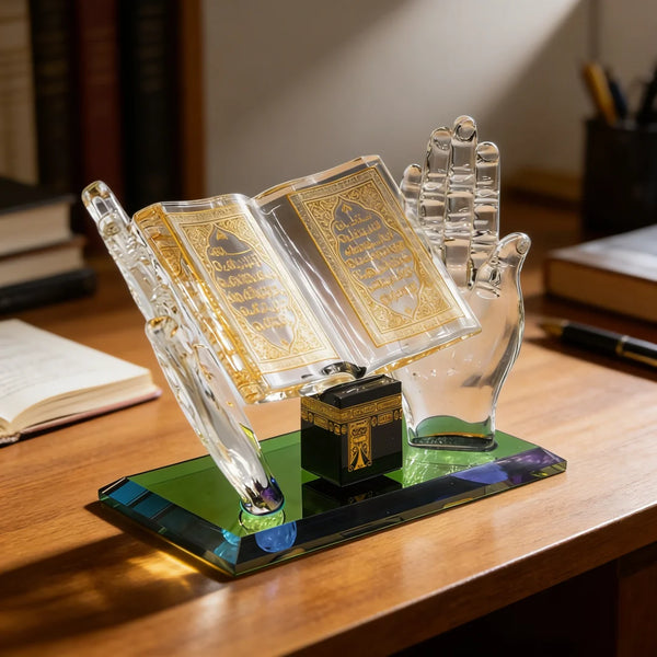 Noor Al-Quran Crystal Sculpture